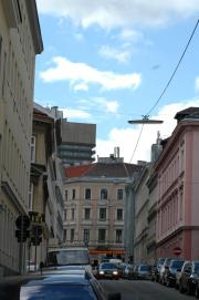 Blick auf das allgemeine Krankenhaus von der Waehringerstrasse/ueber die Semper- oder Canongasse Blick auf das allgemeine Krankenhaus von der Waehringerstrasse/ueber die Semper- oder Canongasse