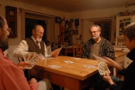 Karl und Karl beim Tarockieren Karl und Karl beim Tarockieren