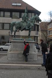 Guess which parts you have to touch for eternal good luck ... Guess which parts you have to touch for eternal good luck ...