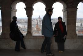 view over the parliament from Fisherman's Bastion view over the parliament from Fisherman's Bastion