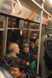 Heimfahrt vom Heurigen mit dem D-Wagen (Strassenbahn)/? Heimfahrt vom Heurigen mit dem D-Wagen (Strassenbahn)/?