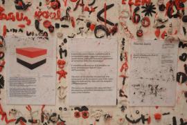 Norma Jeane/"The Work can be touched, the plasticine that composes it can be removed to play in this room, using the walls and the floor"/ Norma Jeane/"The Work can be touched, the plasticine that composes it can be removed to play in this room, using the walls and the floor"/