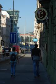 Prague 2013/"The Dancing House" (Tančící dům, Fred and Ginger) by Vlado Milunić with Frank Gehry Prague 2013/"The Dancing House" (Tančící dům, Fred and Ginger) by Vlado Milunić with Frank Gehry