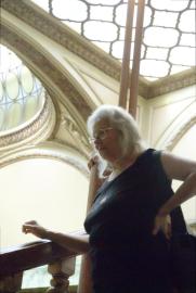 Prague 2013/Luise in Lucerna passage Prague 2013/Luise in Lucerna passage