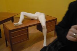 Biennale 2015, Giardini/British Pavilion/Sarah Lucas: Kris (?) Biennale 2015, Giardini/British Pavilion/Sarah Lucas: Kris (?)