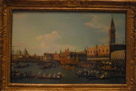 Museu Nacional d'Art de Catalunya:/Giovanni Antonio Canal, dit "Canaletto": Retorn d'"Il Bucintoro" el die de l'Asc/ensió (1745 - 1750)/Venezia Museu Nacional d'Art de Catalunya:/Giovanni Antonio Canal, dit "Canaletto": Retorn d'"Il Bucintoro" el die de l'Asc/ensió (1745 - 1750)/Venezia