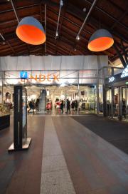 barn ceiling in Palladium shopping center barn ceiling in Palladium shopping center