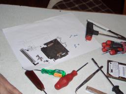 IBook blau Zerlegung/Disk upgrade 2005 IBook blau Zerlegung/Disk upgrade 2005