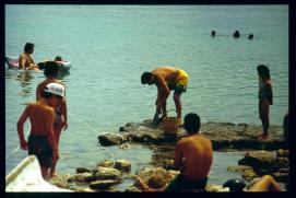 Griechenland 1992/Organisiert ueber Gymnasium Waidhofen.Thaya/Mag. Gut, Mag. Poeppl et al/fishing scene (calmar) Griechenland 1992/Organisiert ueber Gymnasium Waidhofen.Thaya/Mag. Gut, Mag. Poeppl et al/fishing scene (calmar)