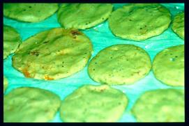 Ostern 1992/Isabellas pupusas (Maisfladen mit Fleisch- oder Kaeseeinlage) Ostern 1992/Isabellas pupusas (Maisfladen mit Fleisch- oder Kaeseeinlage)