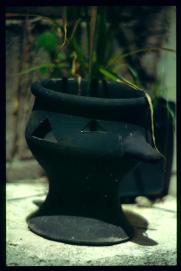 El Salvador 1995/maceta de barra negra El Salvador 1995/maceta de barra negra